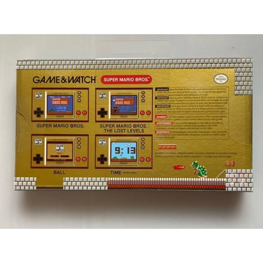 Nintendo Game and Watch Super Mario Bros Color Screen *NEW and Sealed*